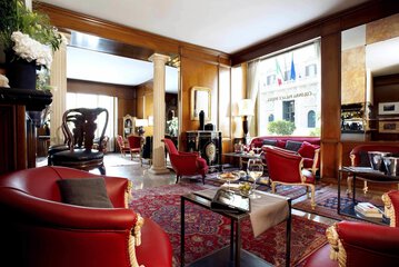 Lobby sitting area