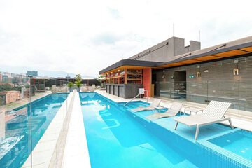 Rooftop pool
