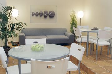Lobby sitting area