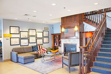 Lobby sitting area