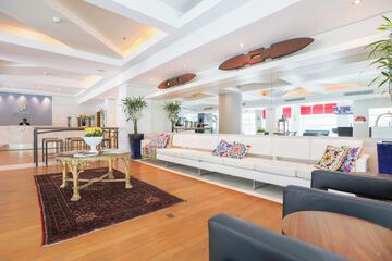 Lobby sitting area