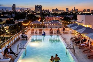 Rooftop pool