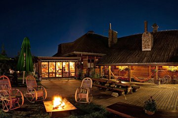 Front of property - evening/night