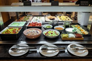 Breakfast buffet