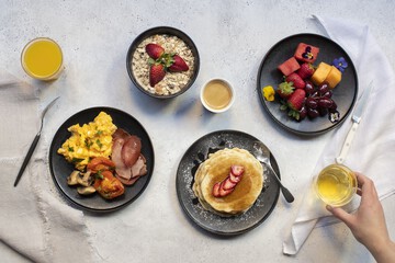 Breakfast meal