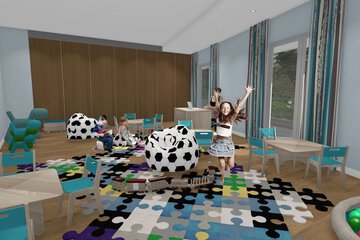 Children's play area - indoor