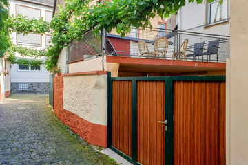 outside