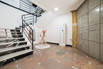 Interior entrance
