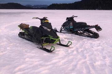 Snowmobiling