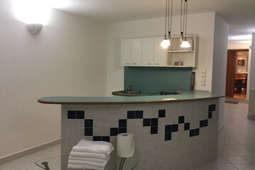 Poolside bar