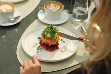 Breakfast area