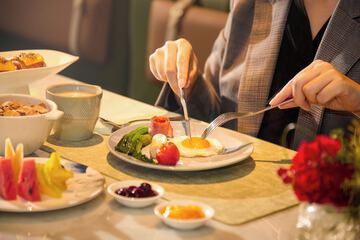 Breakfast buffet