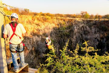 Ziplining