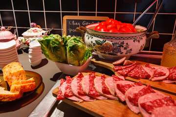 Breakfast buffet