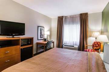 Guest room with added amenities