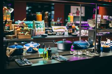Breakfast buffet
