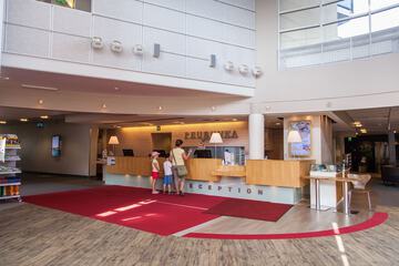 Interior entrance