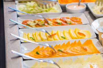 Breakfast buffet