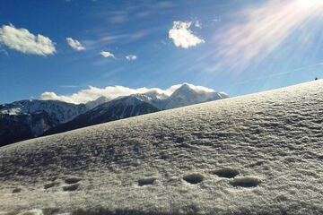 Snowshoeing