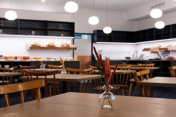 Breakfast area