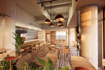 Breakfast area