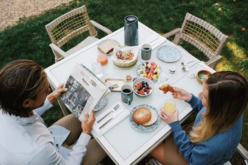 Breakfast area