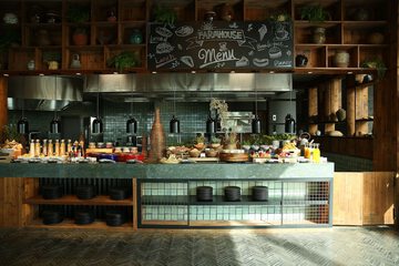 Breakfast buffet