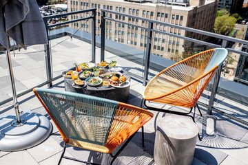 Rooftop terrace