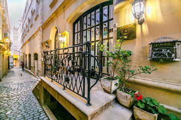Front of property - evening/night