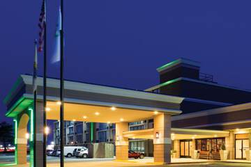 Front of property - evening/night