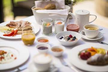 Breakfast area