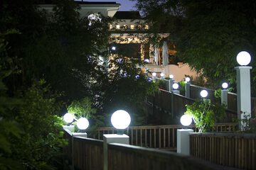Front of property - evening/night