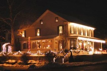 Front of property - evening/night