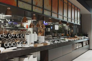 Breakfast buffet