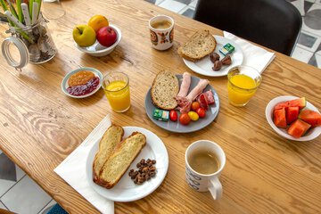 Breakfast area