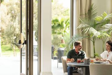 Breakfast area