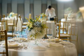Indoor wedding