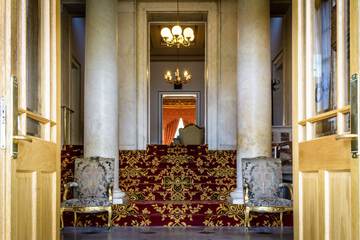 Interior entrance