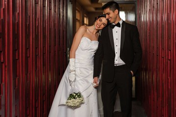 Indoor wedding