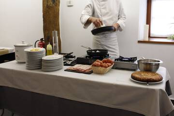 Breakfast area