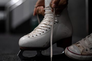 Ice skating