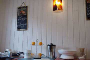 Breakfast area