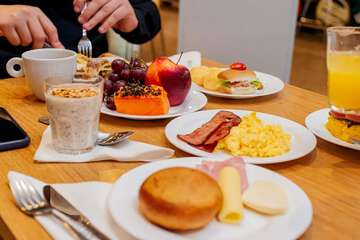 Breakfast area