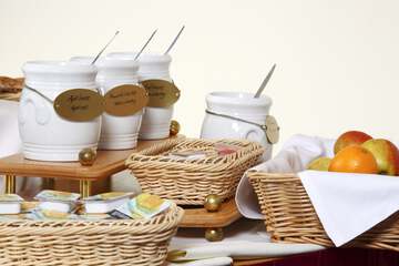 Breakfast buffet