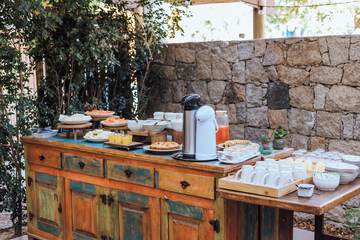 Breakfast buffet