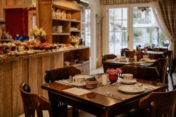 Breakfast area
