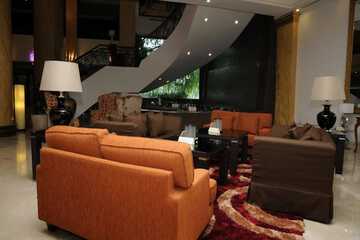 Lobby sitting area