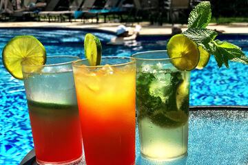 Poolside bar