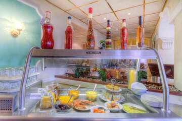 Breakfast buffet