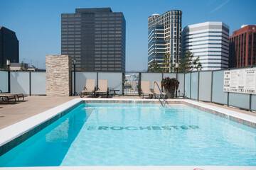 Rooftop pool